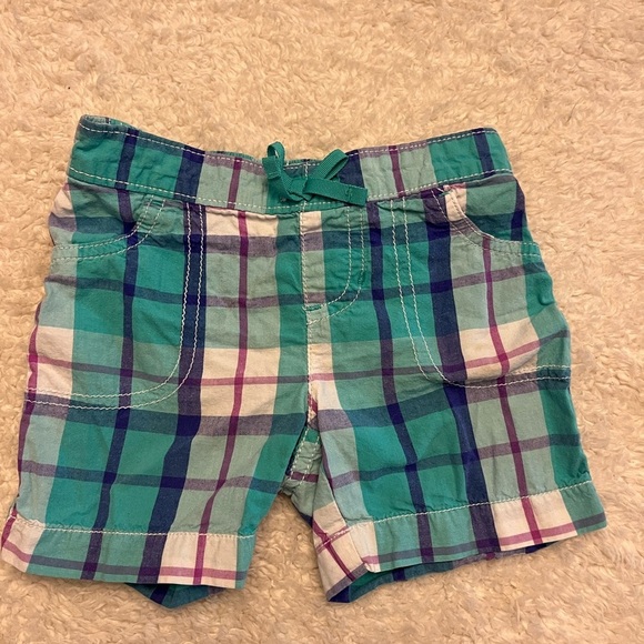 Jumping Bean Plaid Shorts - Picture 1 of 4